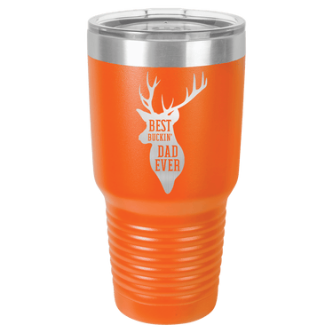 Best Buckin' Dad Ever 30oz Ringneck Tumbler